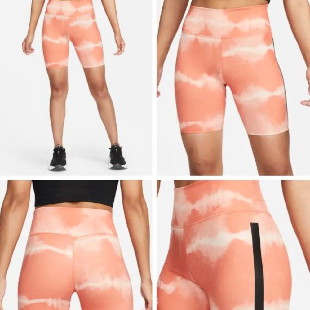 Nike One Luxe Women's 7" Mid-Rise Printed Training Shorts